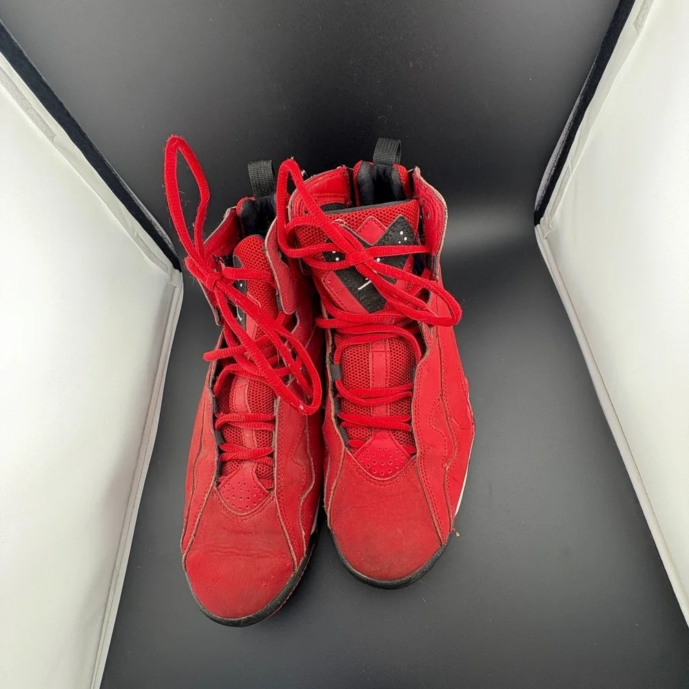 Air Jordan True Flight 342964-620 Mens US 9 Basketball Shoes Gym Red Sneakers‎